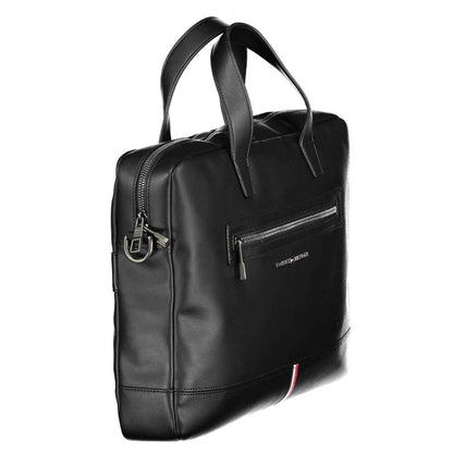Tommy Hilfiger Black Polyethylene Handbag