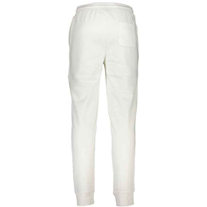 La Martina White Cotton Pant