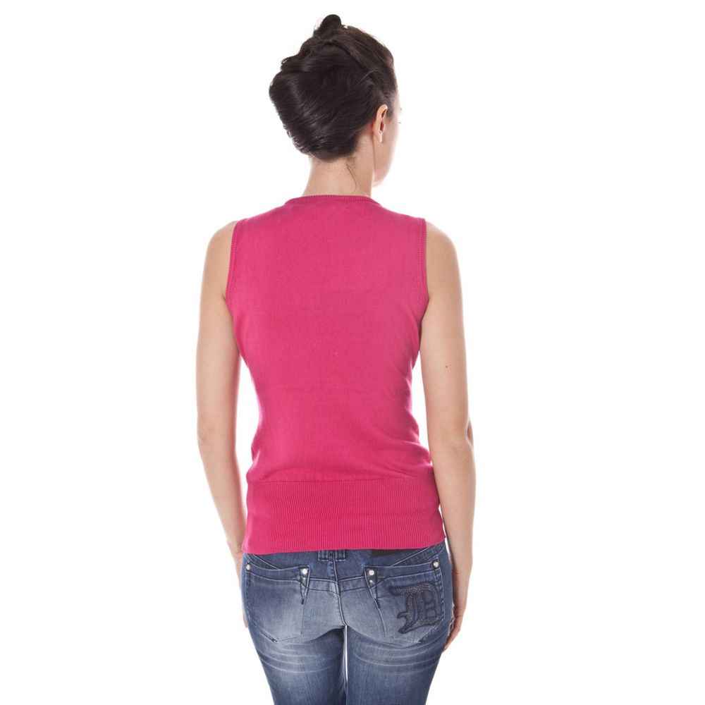 Datch Pink Cotton Waistcoat