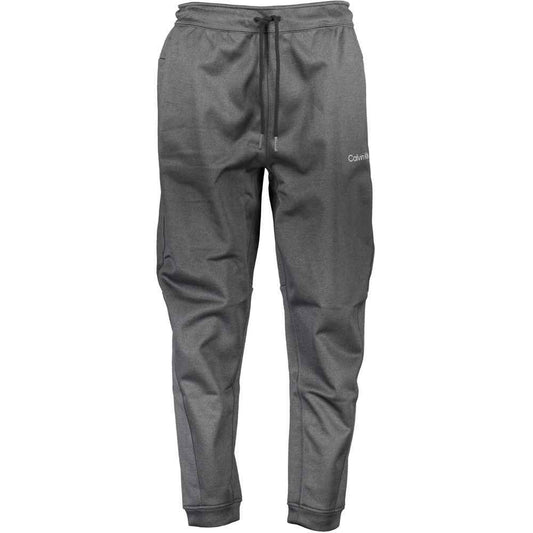 Calvin Klein Black Polyester Pant