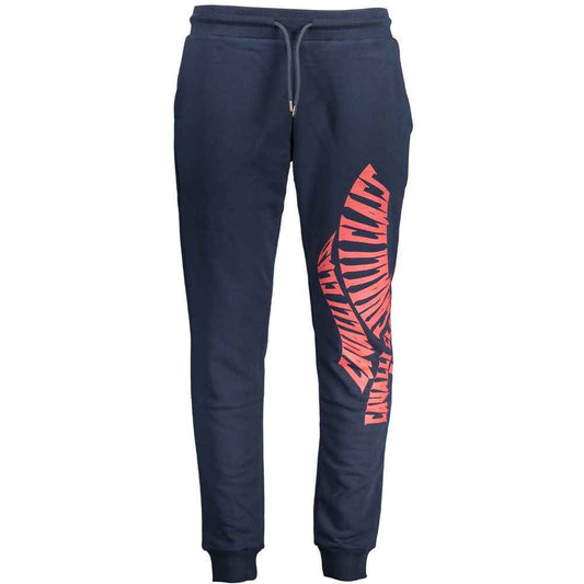 Cavalli Class Blue Cotton Pant