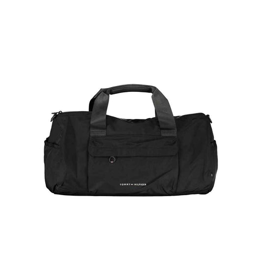 Tommy Hilfiger Black Polyester Handbag