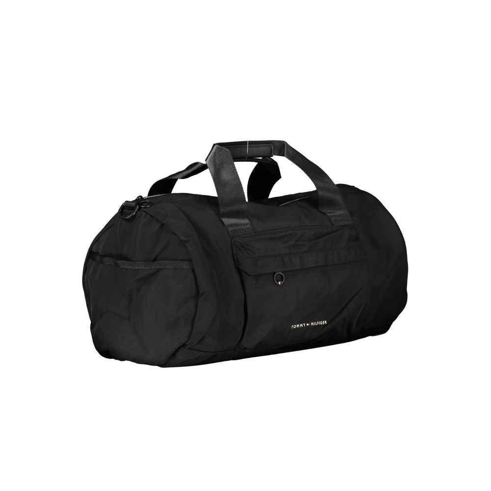 Tommy Hilfiger Black Polyester Handbag