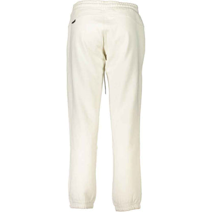 Napapijri White Cotton Pant