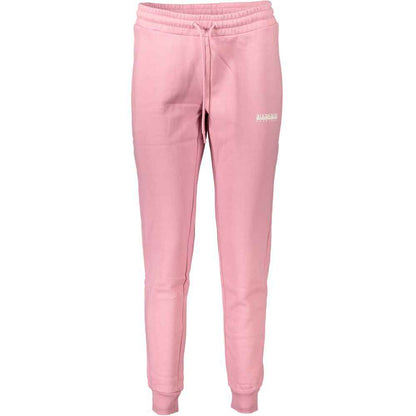 Napapijri Pink Cotton Pant