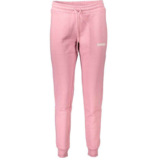 Napapijri Pink Cotton Pant