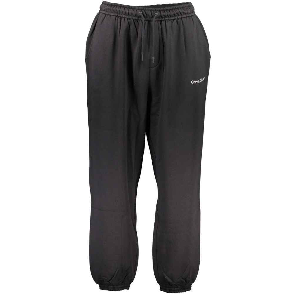Calvin Klein Black Cotton Pant