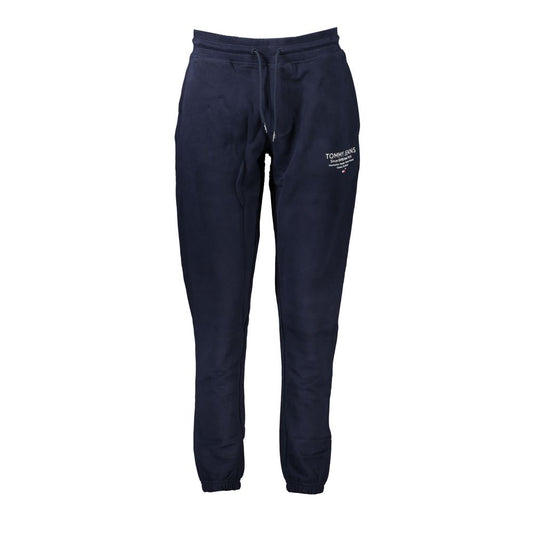 Tommy Hilfiger Blauwe Gerecyclede Katoenbroek Met Elastiek