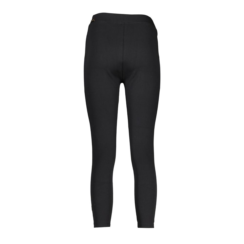 Napapijri Zwart Katoenen Broek Sportleggings – Zwart