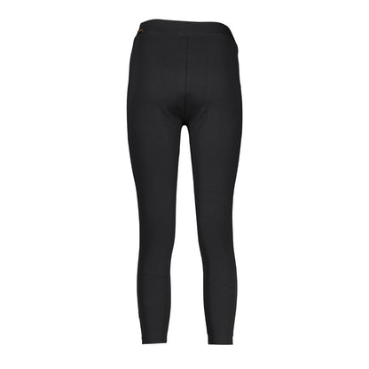 Napapijri Zwart Katoenen Broek Sportleggings – Zwart