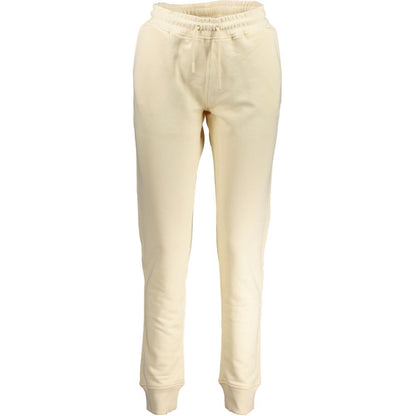 K-Way Katoen Broek Beige Luxe Comfort Voor Sport Dames