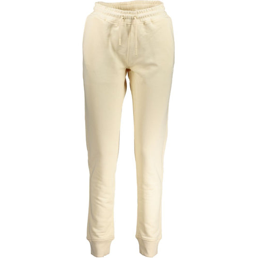 K-Way Katoen Broek Beige Luxe Comfort Voor Sport Dames