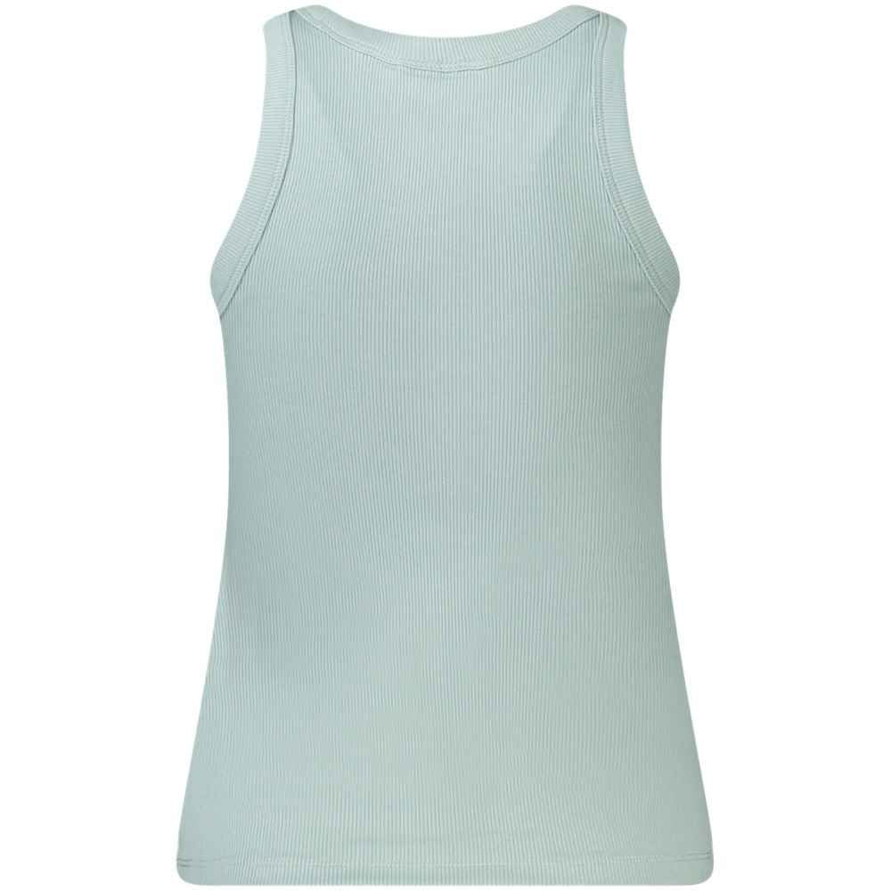 Calvin Klein Blue Cotton Tank Top
