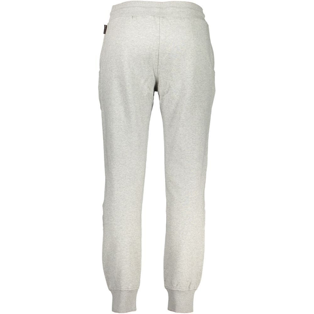 Napapijri Pant Katoen Sportbroek Grijs Regular Fit Premium
