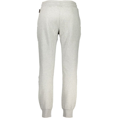 Napapijri Pant Katoen Sportbroek Grijs Regular Fit Premium