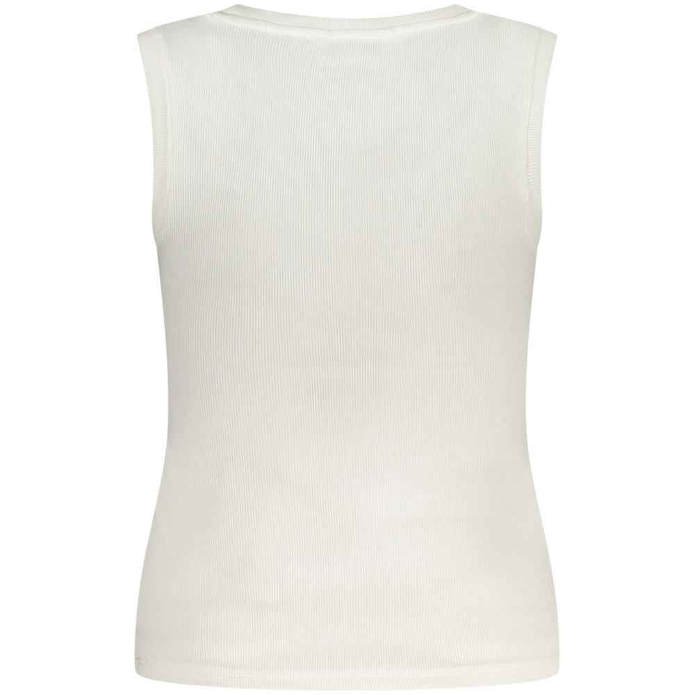 Tommy Hilfiger White Cotton Tank Top