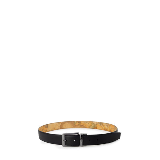 Alviero Martini Prima Classe Leather Belt A485 5600 Black