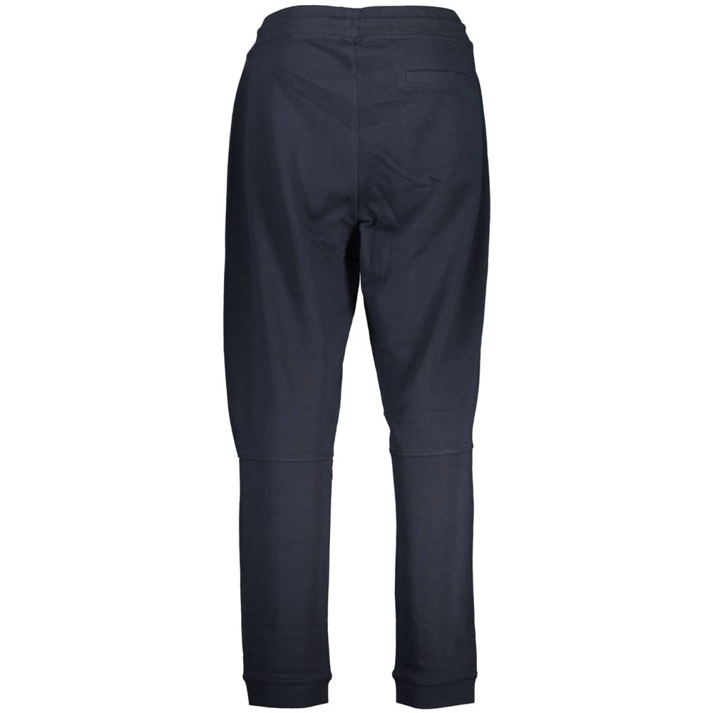 Hugo Boss Blauwe Katoenen Broek Luxe Elite Premium