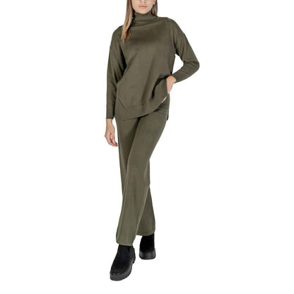 Cleré Green Viscose Turtleneck
