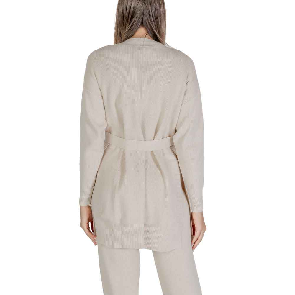 Cleré Beige Viscose Cardigan