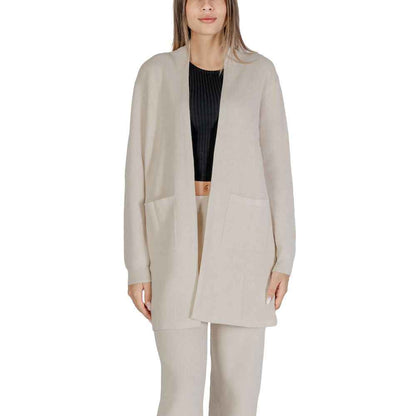 Cleré Beige Viscose Cardigan