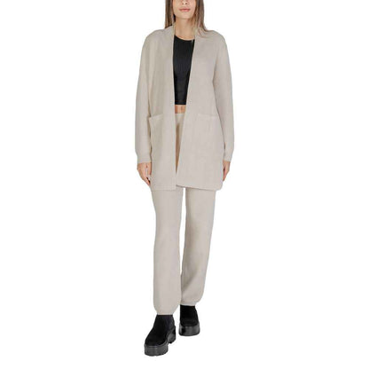 Cleré Beige Viscose Cardigan