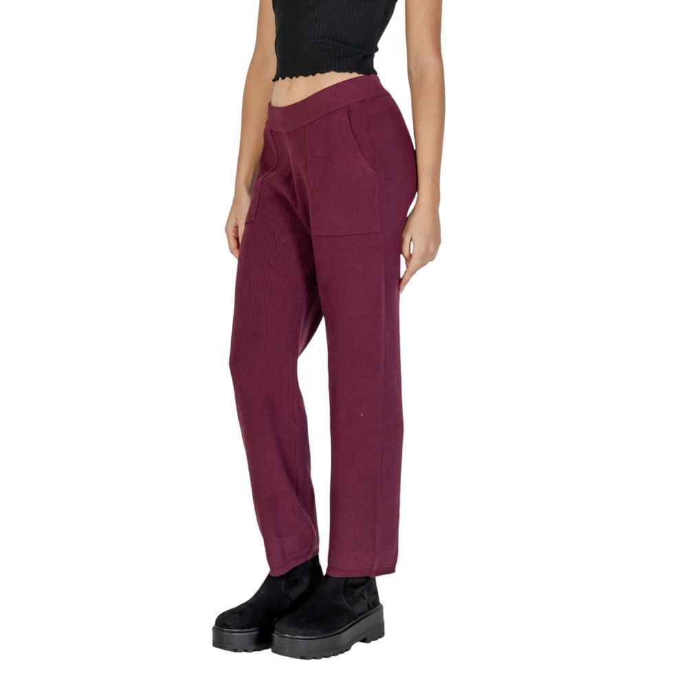 Cleré Purple Viscose Pant