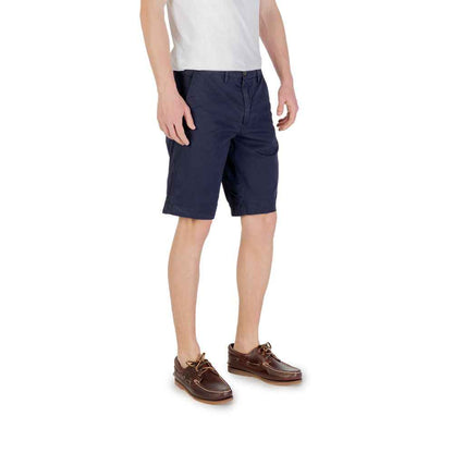 Borghese Blue Cotton Bermuda