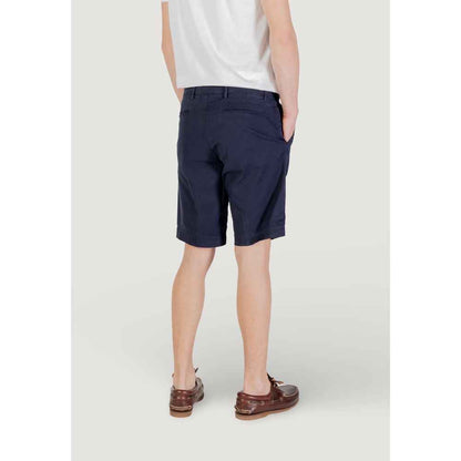 Borghese Blue Cotton Bermuda