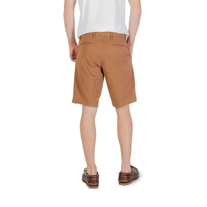 Borghese Beige Cotton Bermuda