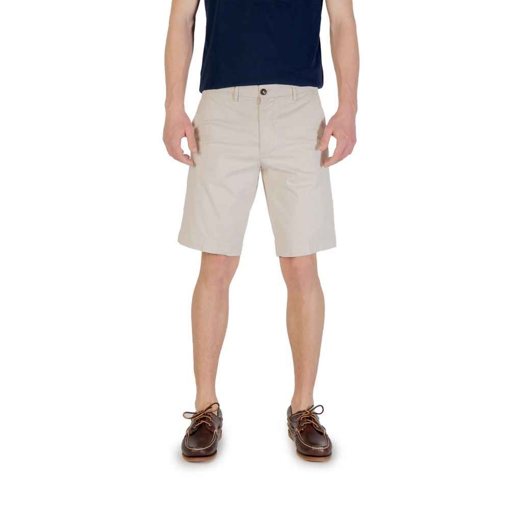 Borghese Bicolor Cotton Bermuda