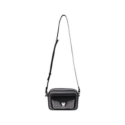 Coccinelle Beat Leer Kleine Handtas Bicolor Luxe 55 cm