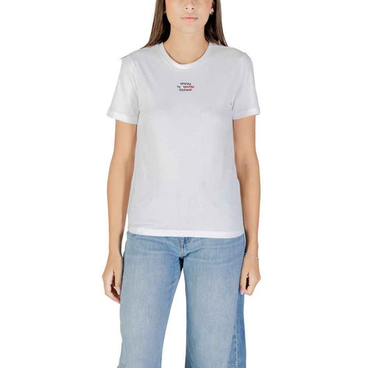 Only Bicolor Cotton T-Shirt