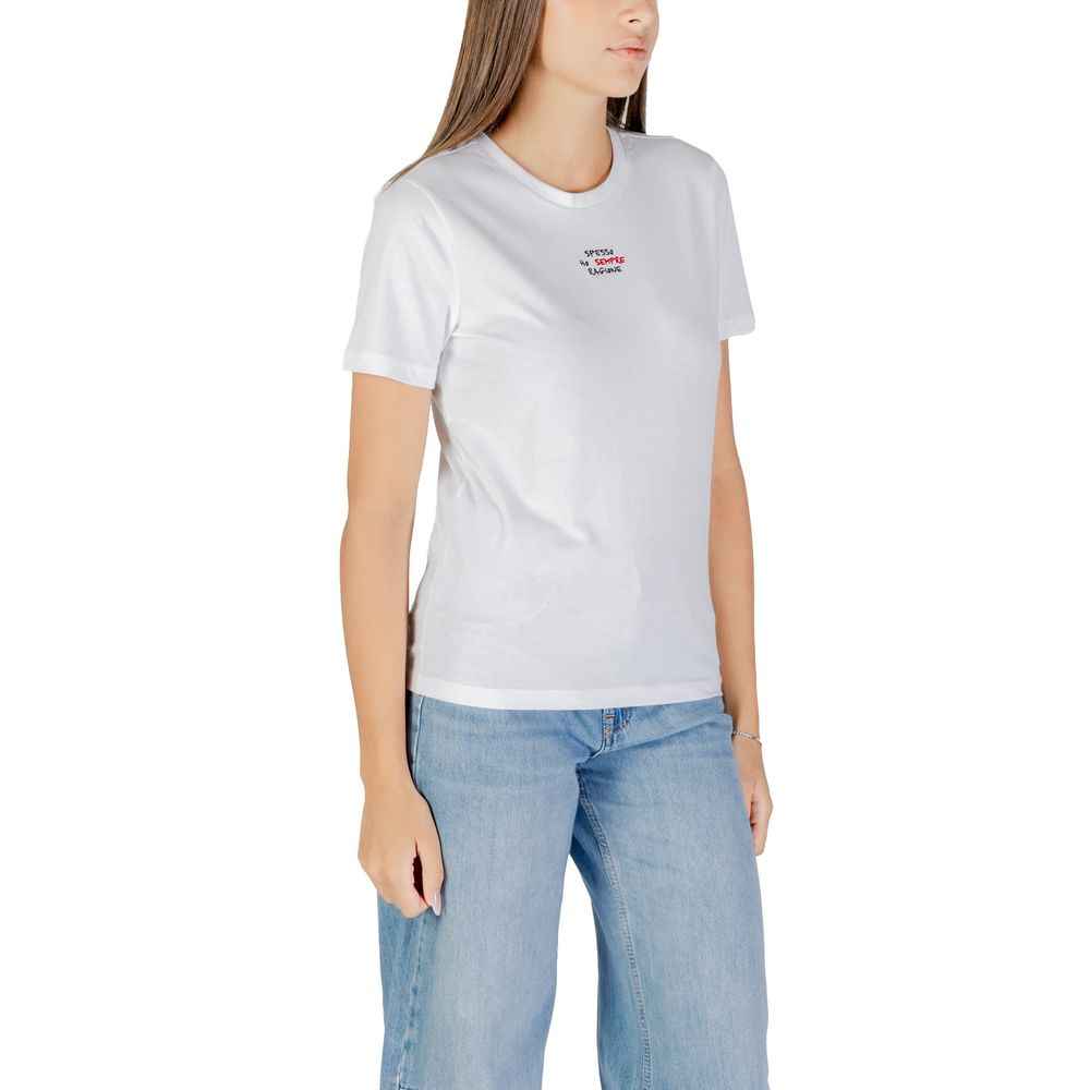 Only Bicolor Cotton T-Shirt