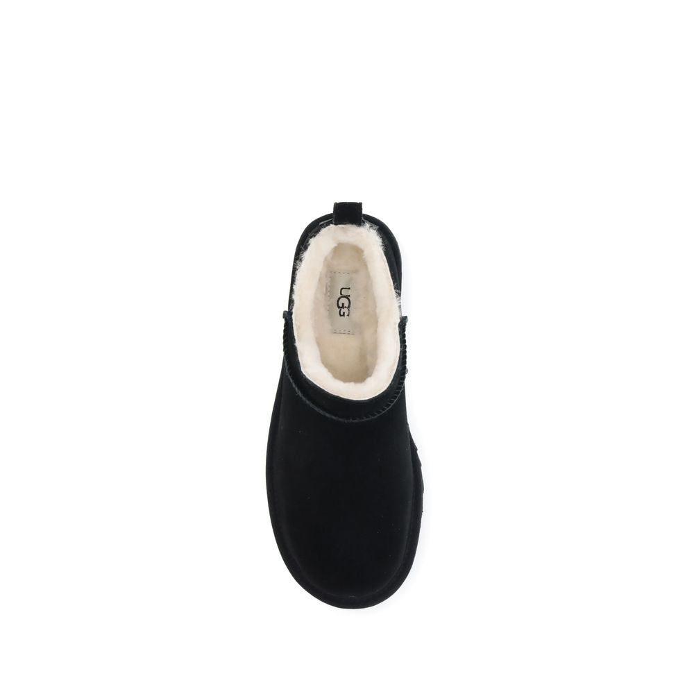 UGG Classic Micro Ankle Boots Water-Repellent Suede - Sand