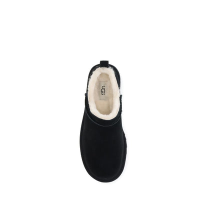 UGG Classic Micro Ankle Boots Water-Repellent Suede - Sand