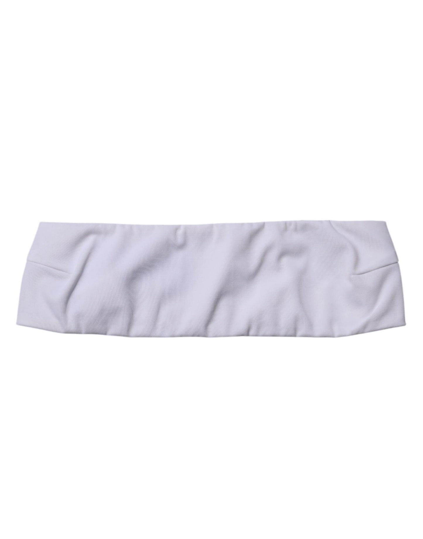 Dolce & Gabbana Bandeau Strapless Top Nylonblend Wit