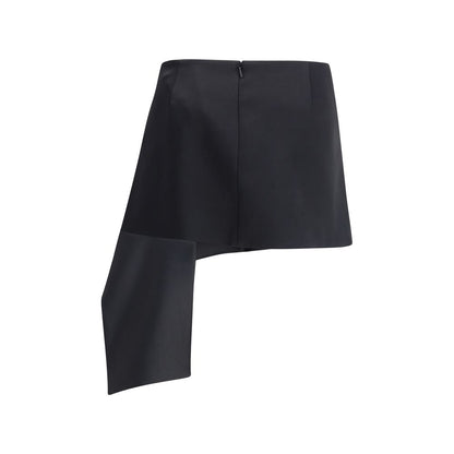 Courrèges Satijn Minirok Luxe Elegante Contemporaine