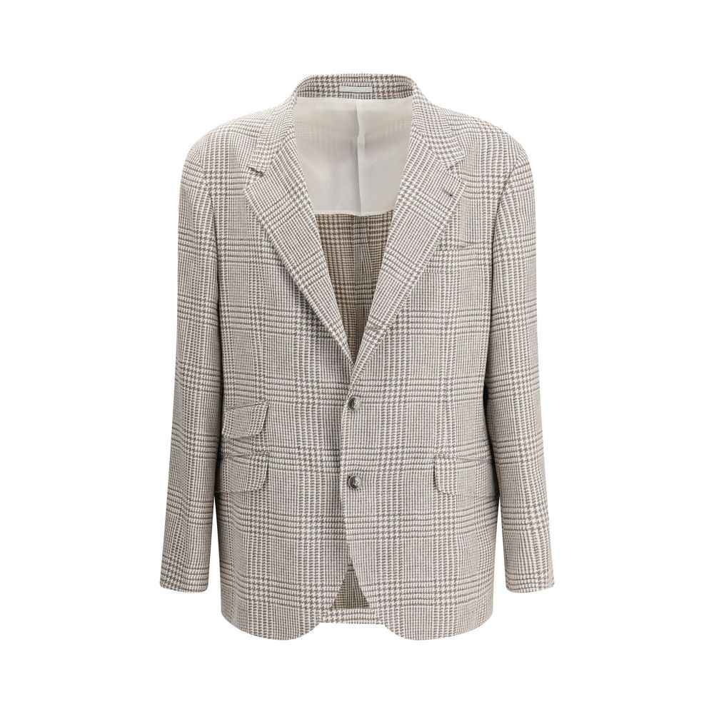 Brunello Cucinelli Prince of Wales Blazer