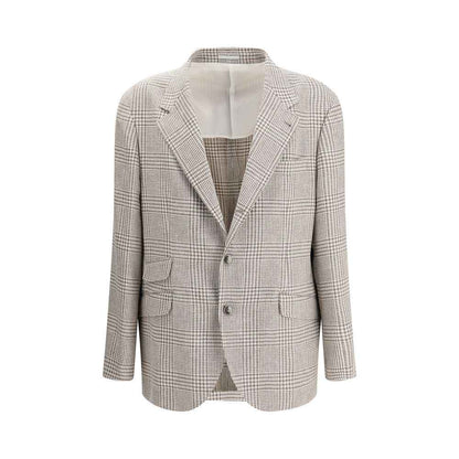 Brunello Cucinelli Prince of Wales Blazer
