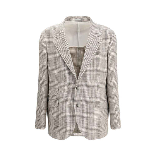 Brunello Cucinelli Prince of Wales Blazer