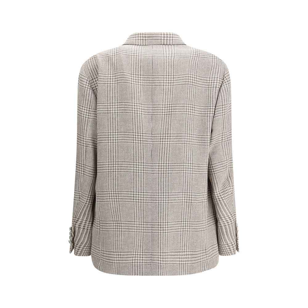 Brunello Cucinelli Prince of Wales Blazer