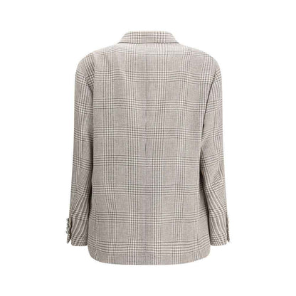 Brunello Cucinelli Prince of Wales Blazer