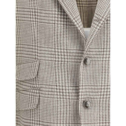Brunello Cucinelli Prince of Wales Blazer