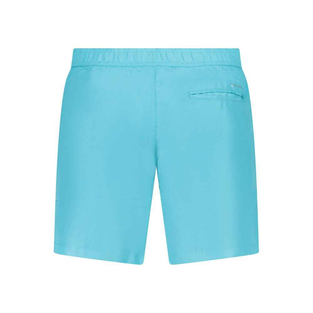 Trussardi Blue Polyester Swimwear