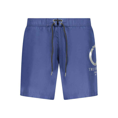 Trussardi Blue Polyester Swimwear