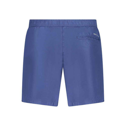 Trussardi Blue Polyester Swimwear