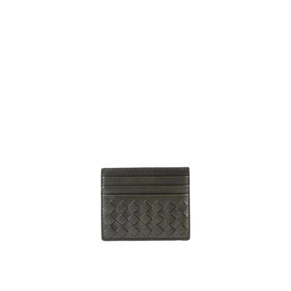 Bottega Veneta Intrecciato Kaarthouder Lamsleer - 10x8x1 cm