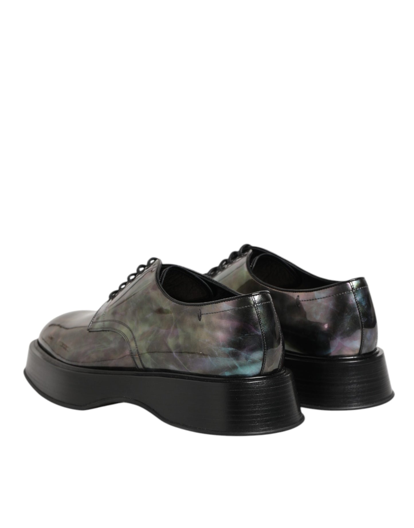 Dolce Gabbana Derby Leer Schoenen – Multicolor/EU42