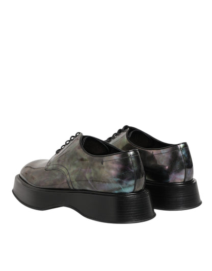 Dolce Gabbana Derby Leer Schoenen – Multicolor/EU42